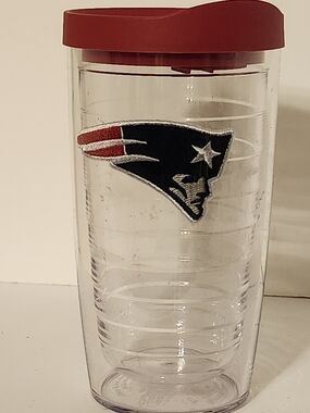 Patriots Clear Tervis Tumbler